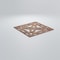 Ekena Millwork Large Baytown Decorative Fretwork Wood Wall Panels, Walnut, 23 3/8"W x 23 3/8"H x 3/8"T WALW24X24X0375BYTWA - alternate 5